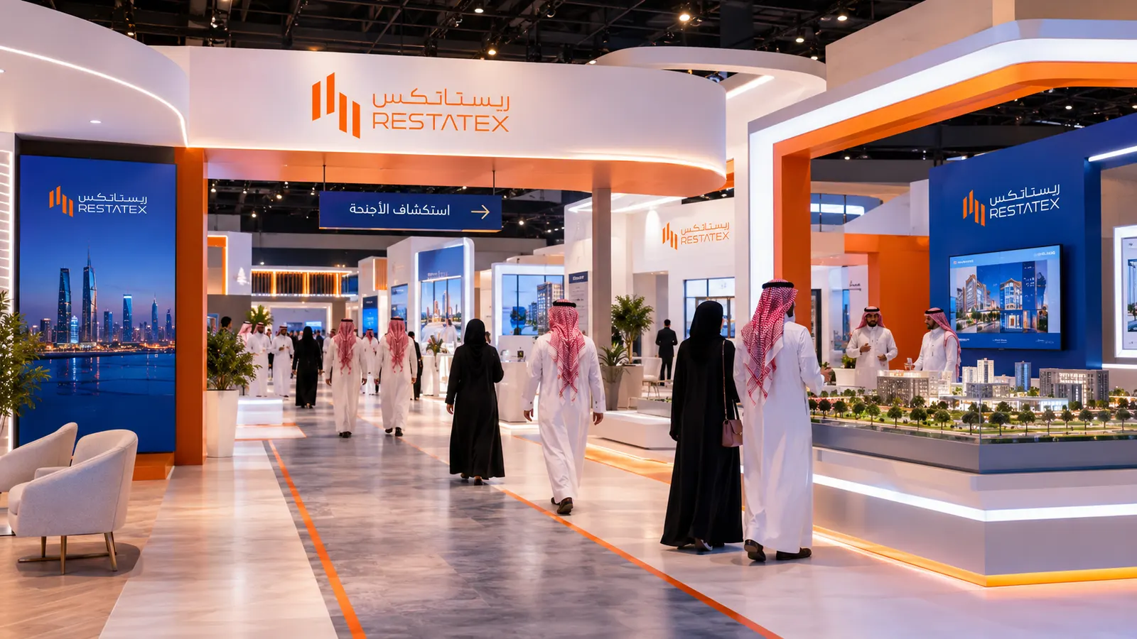 افتتاح المعرض بحضور قيادي